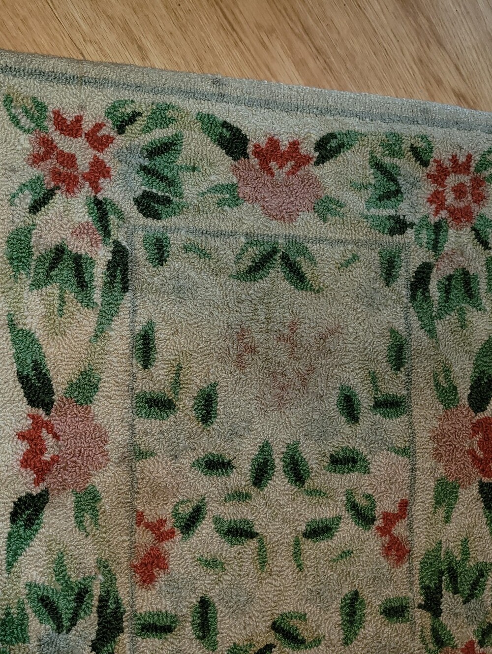 Vintage Handmade Rug - Picture 5 of 11